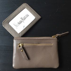 NWOT Leather Neiman Marcus Wallet